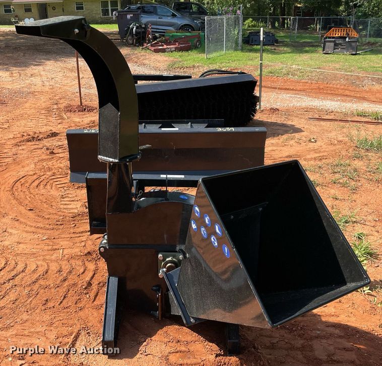 image for item NB9066 Skid steer wood chipper