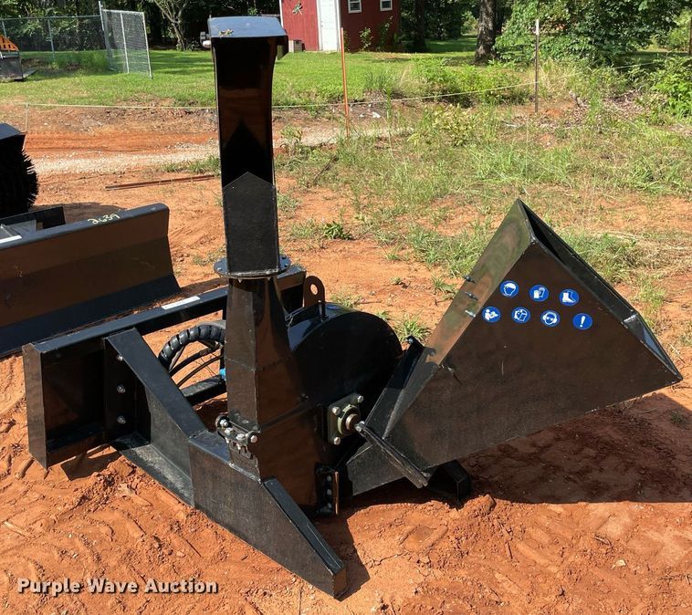 image for item NB9066 Skid steer wood chipper