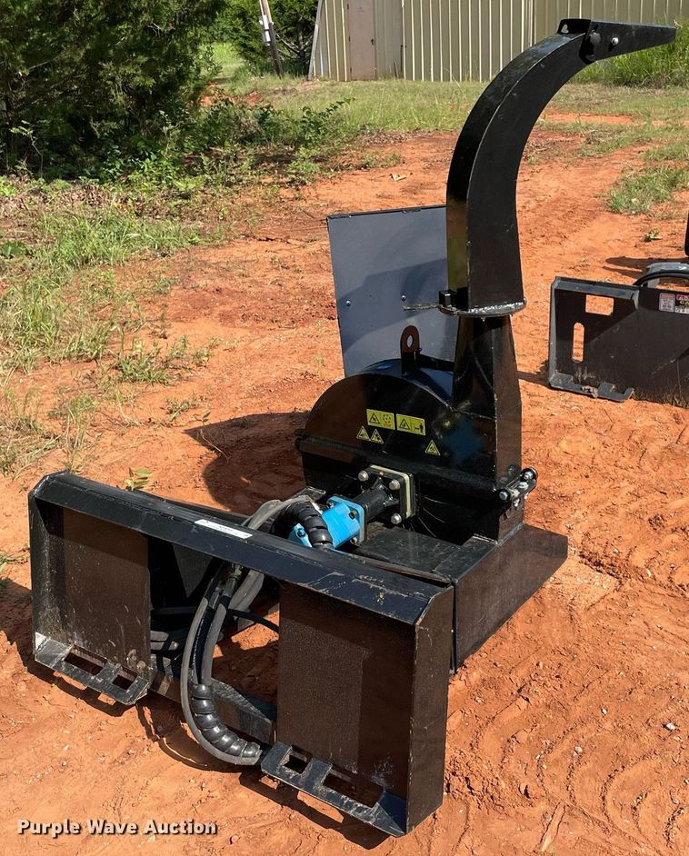 image for item NB9066 Skid steer wood chipper