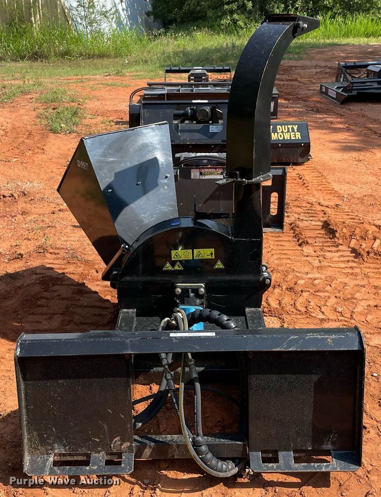 image for item NB9066 Skid steer wood chipper