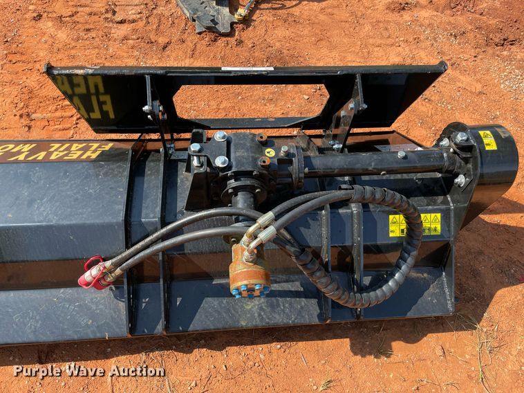 image for item NB9068 2023 Mower King  skid steer flail mower