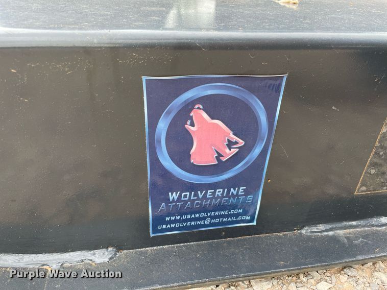 image for item NB9087 Wolverine  skid steer rotary mower