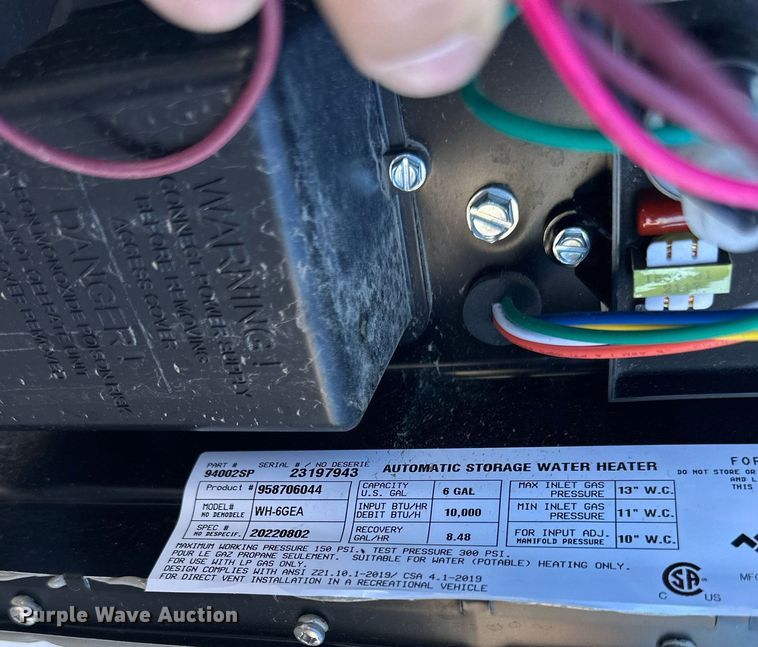 image for item NP9742 1989 Excell  camper