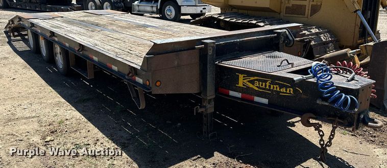 image for item NP9745 2010 Kaufman  equipment trailer