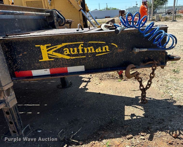 image for item NP9745 2010 Kaufman  equipment trailer