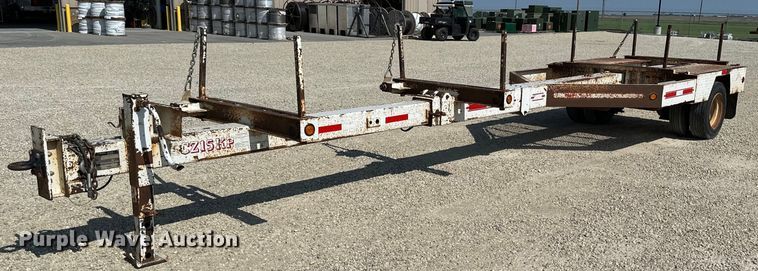 image for item NP9755 2008 CZ Engineering CZ15KP  pole trailer