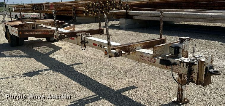 image for item NP9755 2008 CZ Engineering CZ15KP  pole trailer