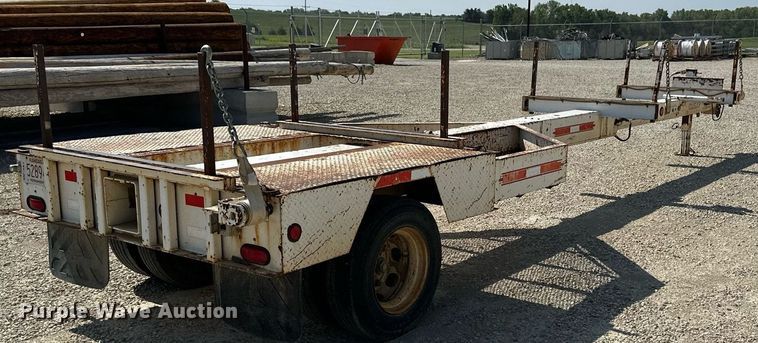 image for item NP9755 2008 CZ Engineering CZ15KP  pole trailer