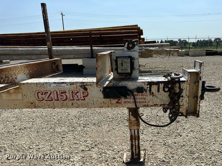 image for item NP9755 2008 CZ Engineering CZ15KP  pole trailer