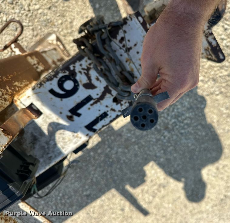 image for item NP9755 2008 CZ Engineering CZ15KP  pole trailer