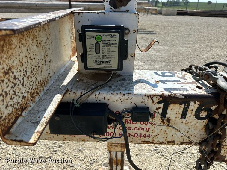 image for item NP9755 2008 CZ Engineering CZ15KP  pole trailer