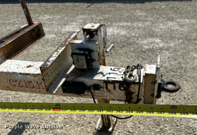 image for item NP9755 2008 CZ Engineering CZ15KP  pole trailer