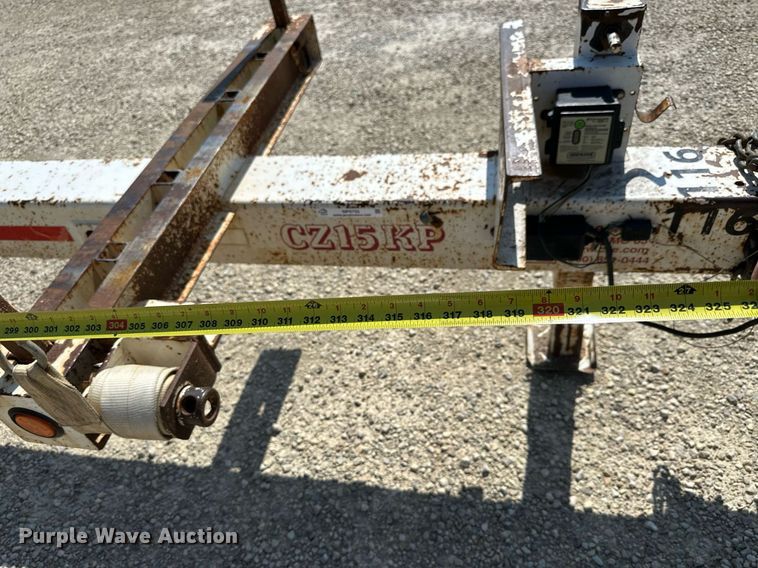 image for item NP9755 2008 CZ Engineering CZ15KP  pole trailer