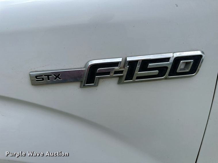 image for item NP9779 2012 Ford F150  SuperCab pickup truck