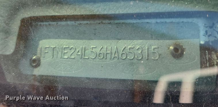 image for item NX9598 2006 Ford E250  van