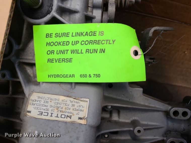 image for item NX9600 Sears Craftsman  lawn mower transmission