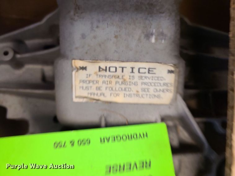 image for item NX9600 Sears Craftsman  lawn mower transmission