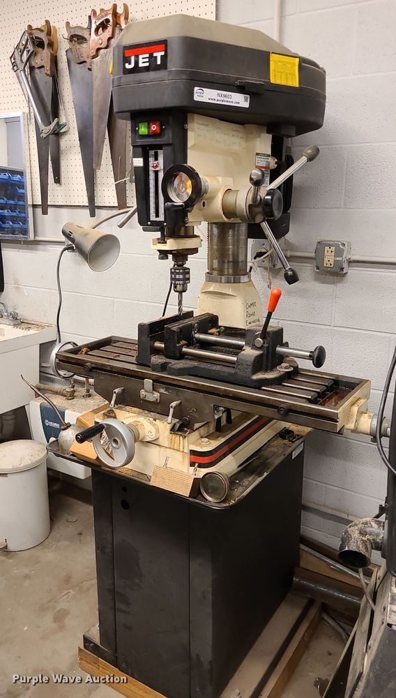 image for item NX9603 Jet JMD18  milling/drilling machine