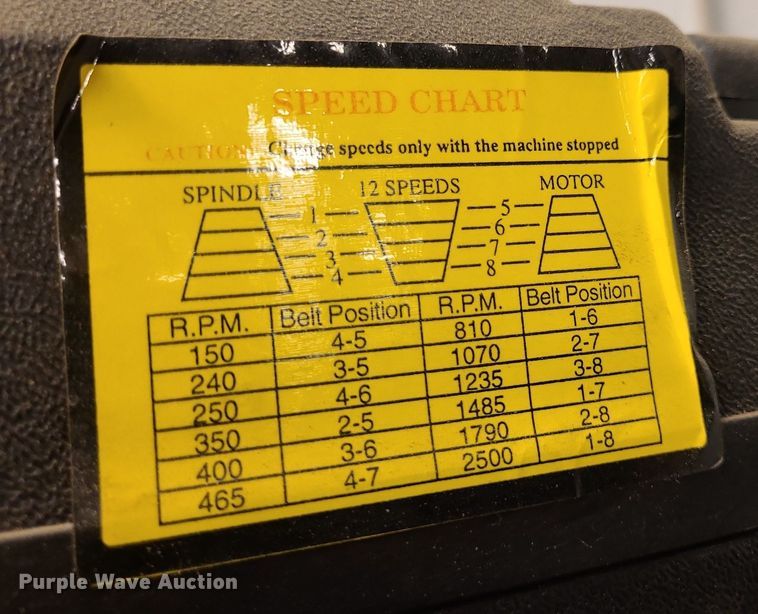 image for item NX9603 Jet JMD18  milling/drilling machine