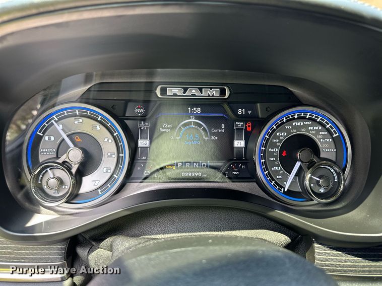 image for item NY9240 2019 Dodge Ram 1500 Limited  Crew Cab pickup truck