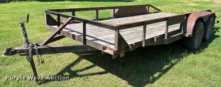 image for item OC9027 Shop built utility trailer