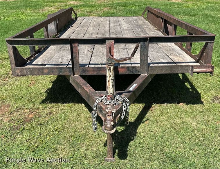 image for item OC9027 Shop built utility trailer