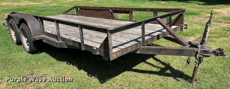 image for item OC9027 Shop built utility trailer