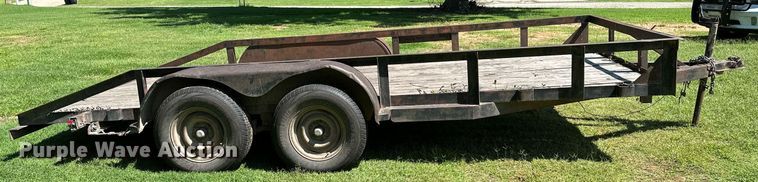 image for item OC9027 Shop built utility trailer
