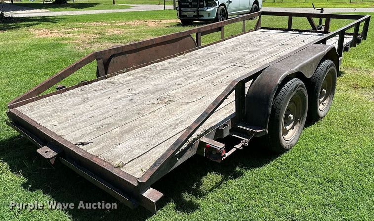 image for item OC9027 Shop built utility trailer