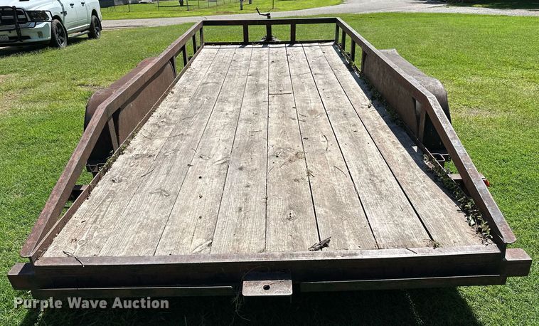 image for item OC9027 Shop built utility trailer