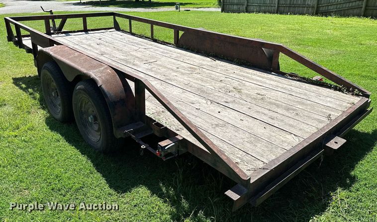 image for item OC9027 Shop built utility trailer