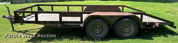 image for item OC9027 Shop built utility trailer
