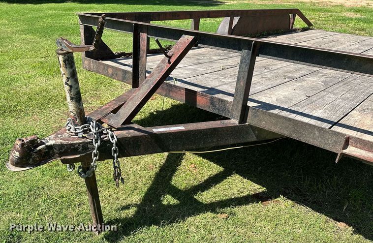 image for item OC9027 Shop built utility trailer