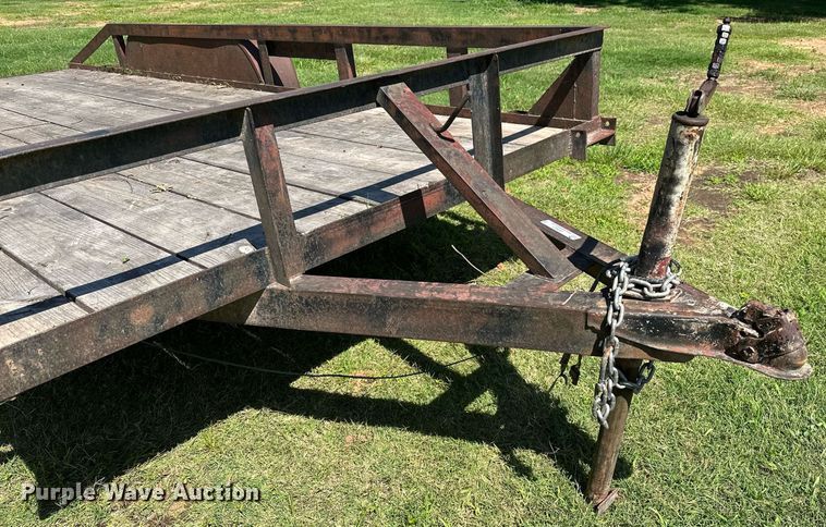 image for item OC9027 Shop built utility trailer