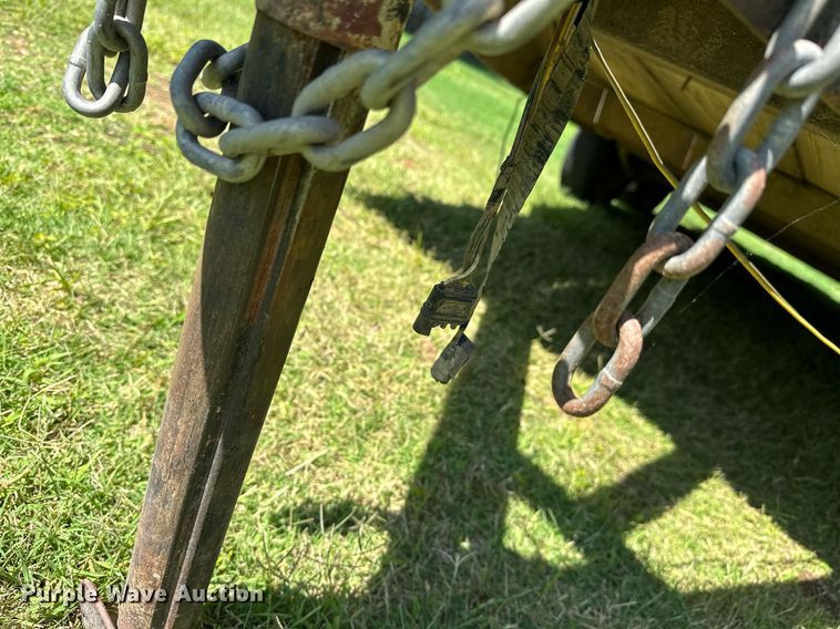 image for item OC9027 Shop built utility trailer