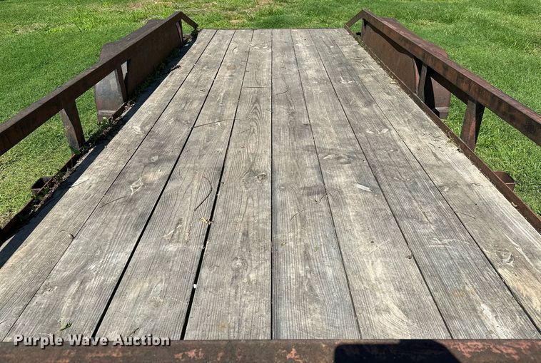 image for item OC9027 Shop built utility trailer