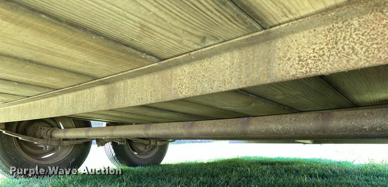 image for item OC9027 Shop built utility trailer