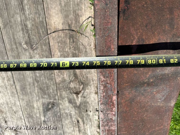 image for item OC9027 Shop built utility trailer