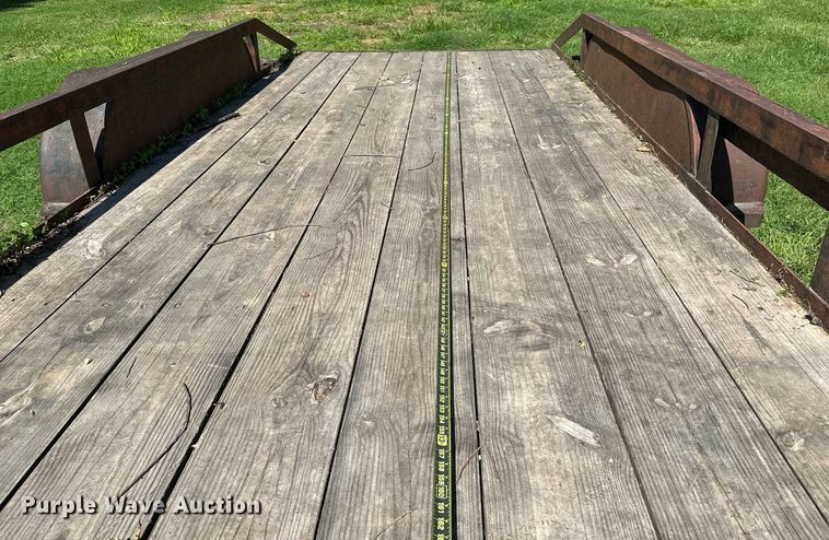 image for item OC9027 Shop built utility trailer