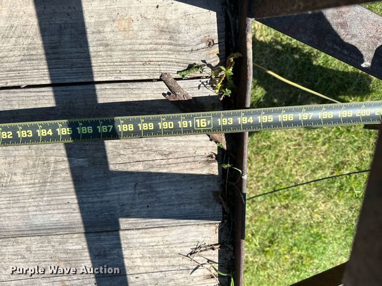 image for item OC9027 Shop built utility trailer