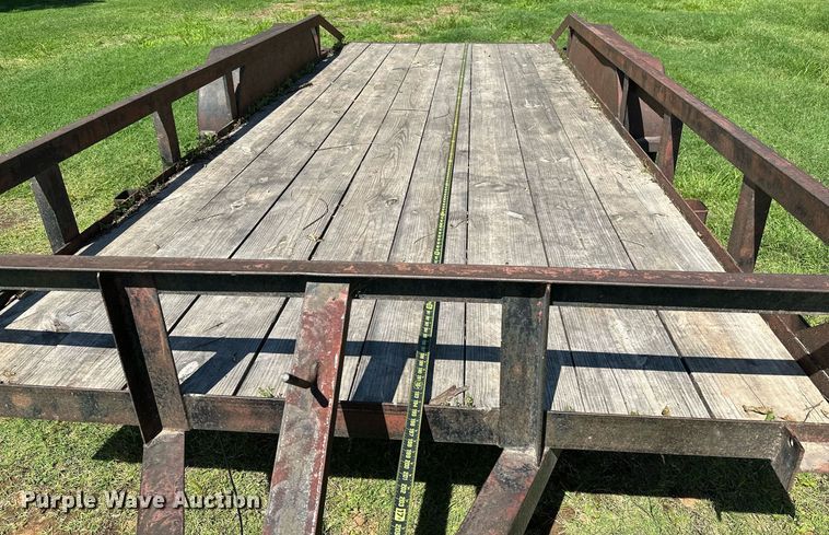 image for item OC9027 Shop built utility trailer