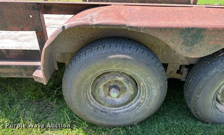 image for item OC9027 Shop built utility trailer