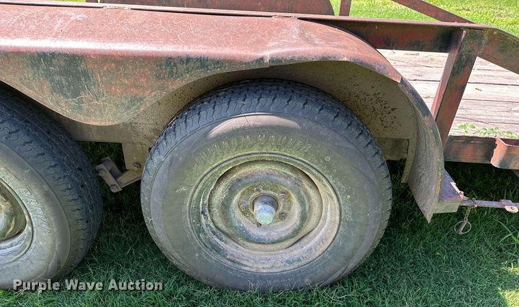 image for item OC9027 Shop built utility trailer