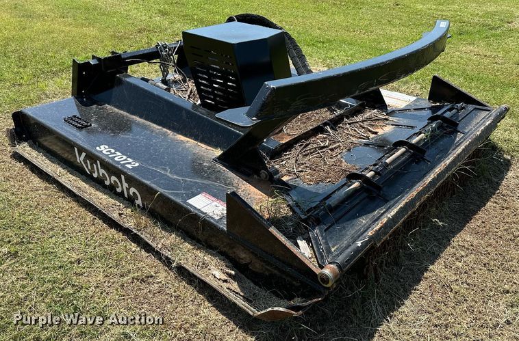 image for item OC9062 Kubota SC7072  skid steer rotary mower