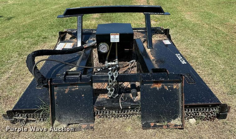 image for item OC9062 Kubota SC7072  skid steer rotary mower