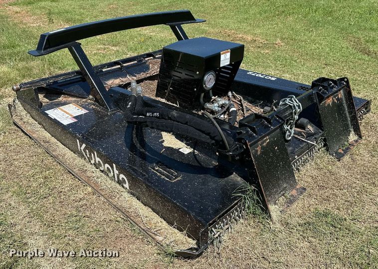 image for item OC9062 Kubota SC7072  skid steer rotary mower