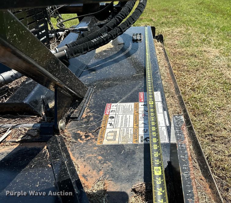 image for item OC9062 Kubota SC7072  skid steer rotary mower