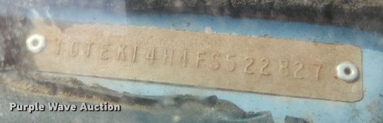 image for item OK9560 1985 GMC K1500  flatbed pickup truck