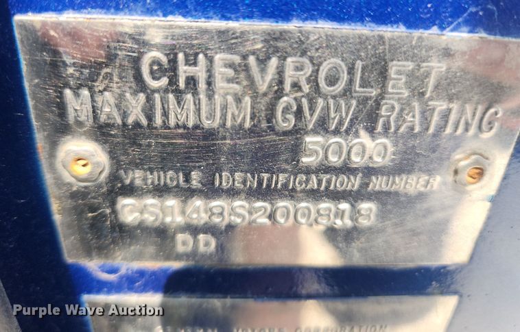 image for item OK9561 1968 Chevrolet C10  pickup truck