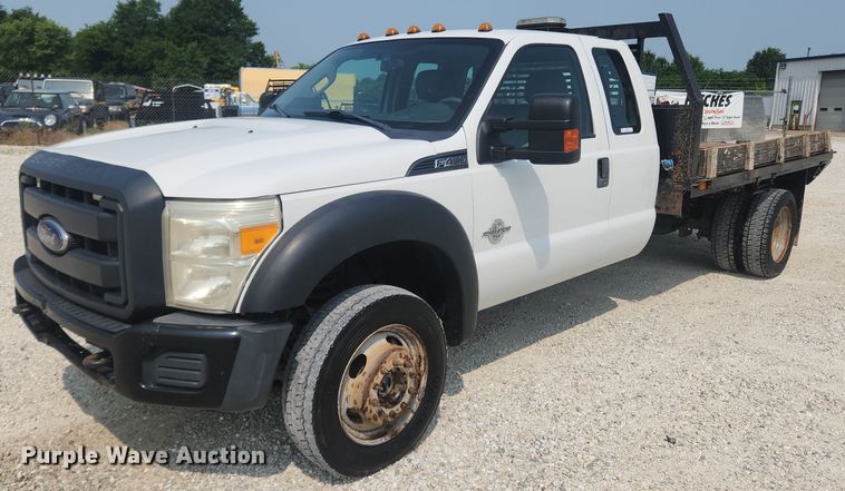 image for item OK9562 2016 Ford F450 Super Duty XL  flatbed truck